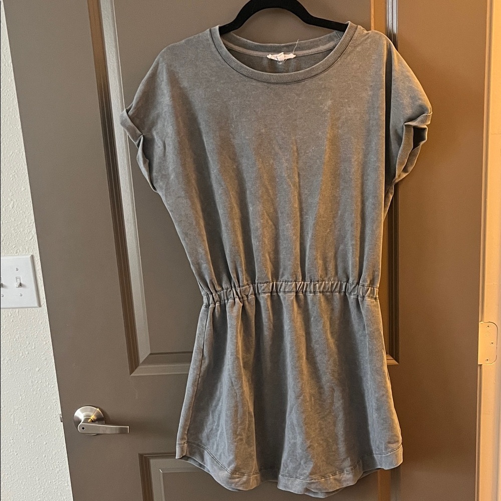 Splendid Gray Mini Dress